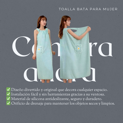 🛁👘NUEVA TOALLA BATA PARA MUJER