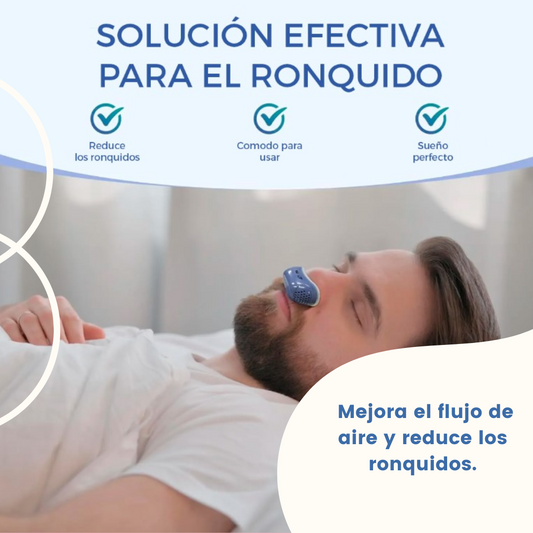 🔇💤 RONQUI-STOP - 2 En 1 Anti Ronquido Y Purificador Aire