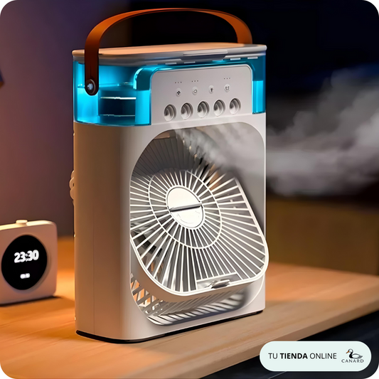 🌬️💦 ¡NUEVO VENTILADOR Y HUMIDIFICADOR DE AIRE 2 EN 1!