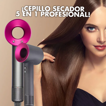 ✨ ¡NUEVO CEPILLO SECADOR 5 EN 1 PROFESIONAL!